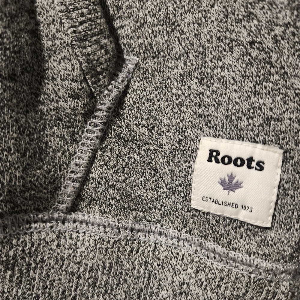 💙 EUC Roots Salt and Pepper Kanga Sweater - Picture 6 of 11